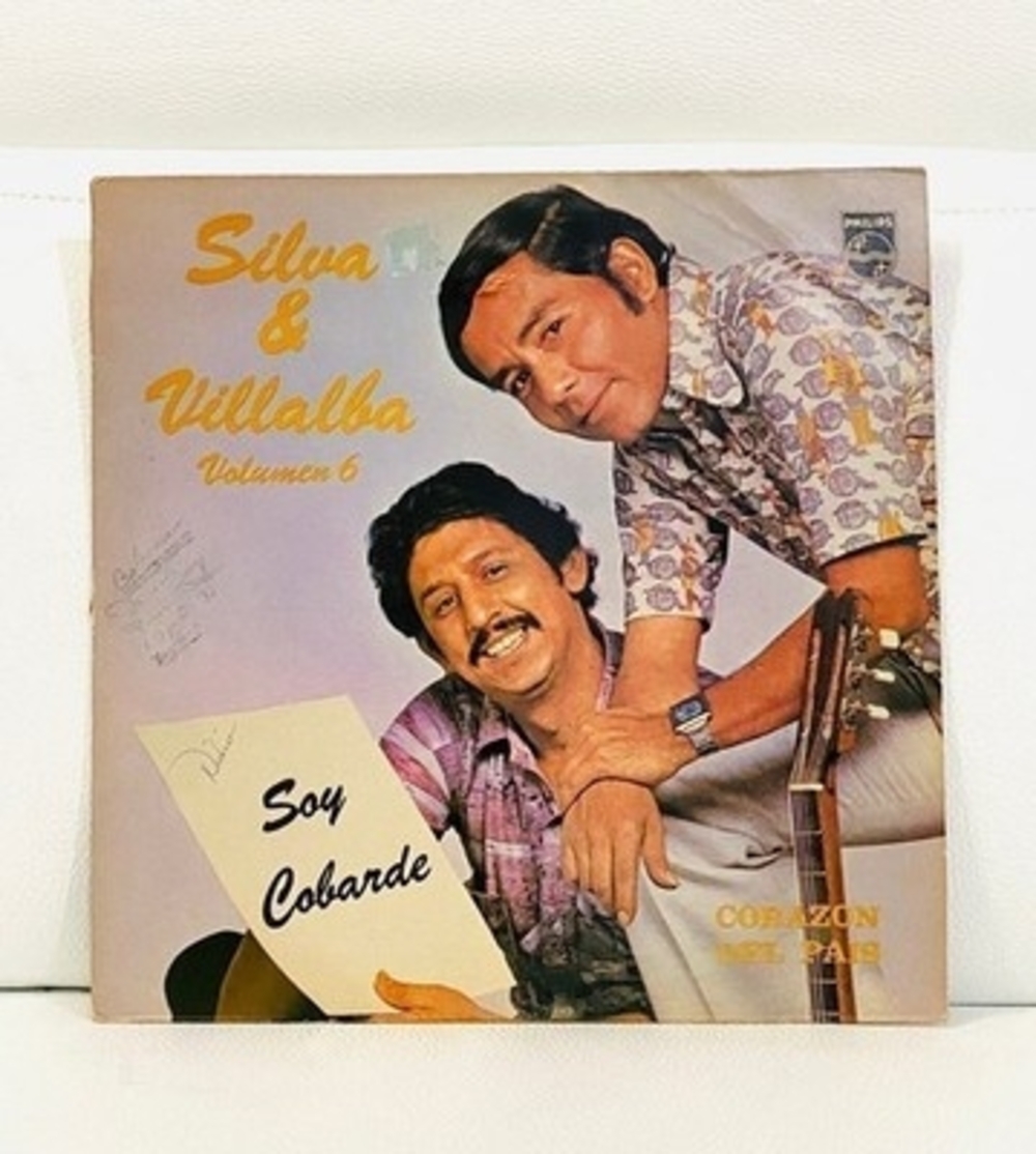 LP Silva Y Villalba - Soy Cobarde Vinyl Record